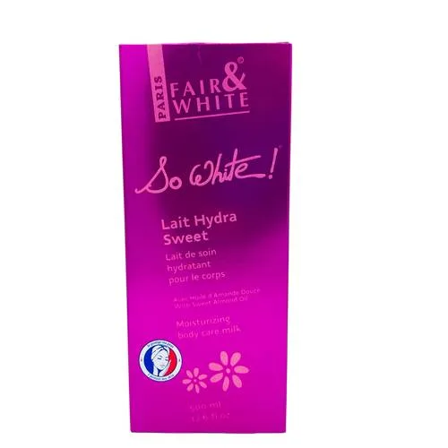 So White Fair and White Lait Hydra Sweet Body Lotion  500ML