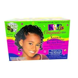 Relaxer Kit for Children Organic Regular AFRICAS BEST
