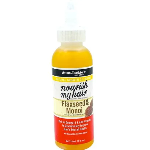 Aunt Jackie's Flaxseed & Monoi Oil 118ML